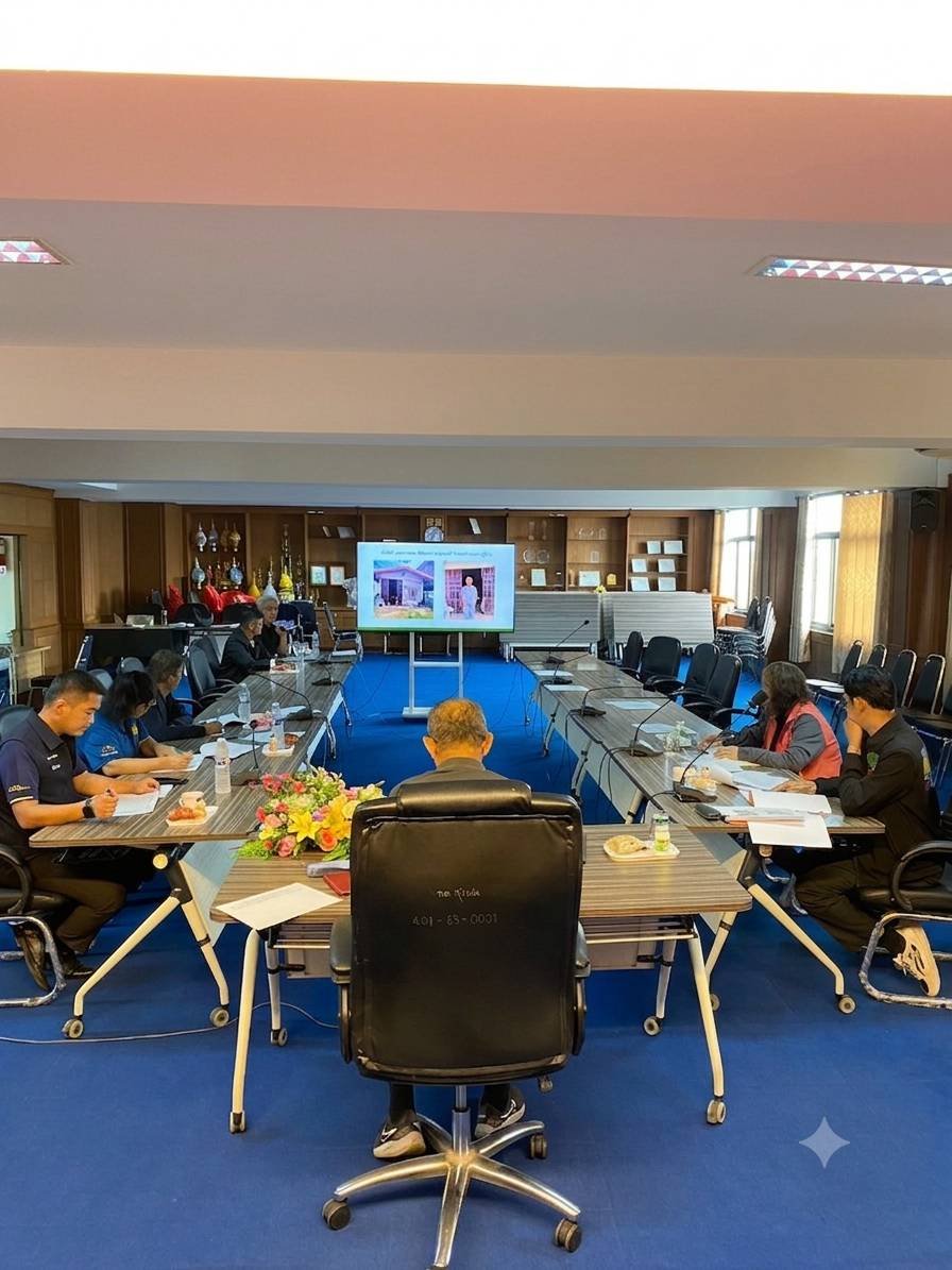 ประชุมกลั่นกรอง คณะกรรมการช่วยเหลือประชาชนเทศบาลตำบลทุ่งฝน 